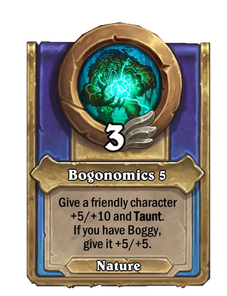 Bogonomics 5