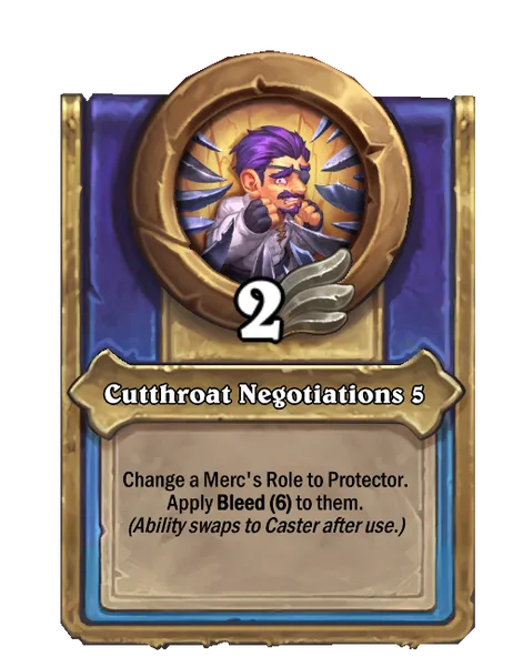 Cutthroat Negotiations 5