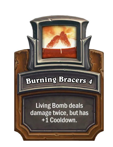 Burning Bracers 4