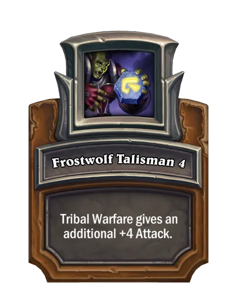 Frostwolf Talisman 4