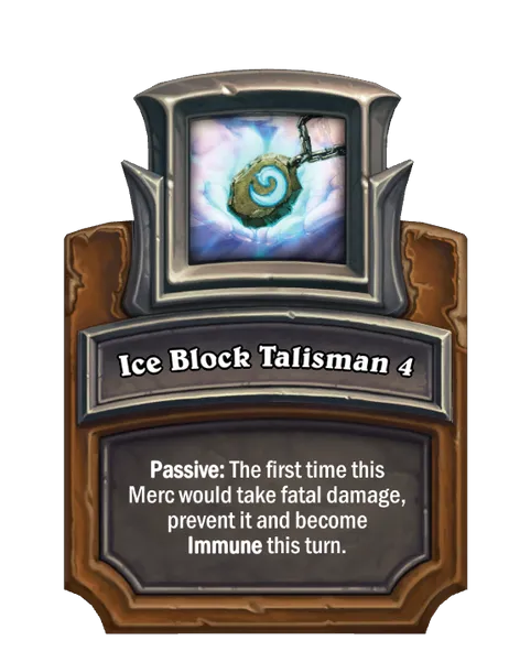 Ice Block Talisman 4