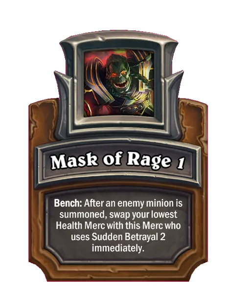 Mask of Rage 1