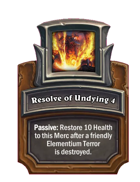 Resolve of Undying 4