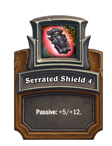 Serrated Shield 4