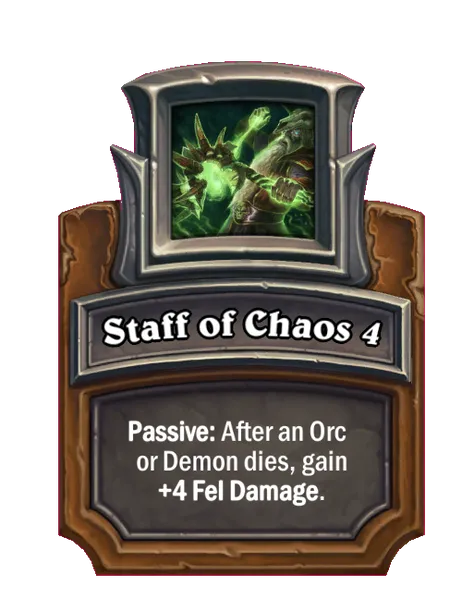 Staff of Chaos 4