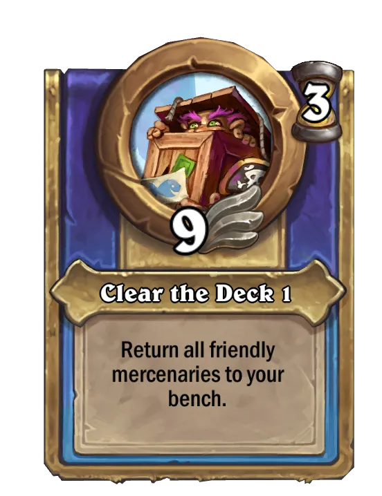 Clear the Deck 1