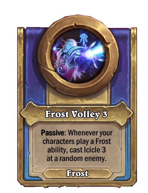 Frost Volley 3