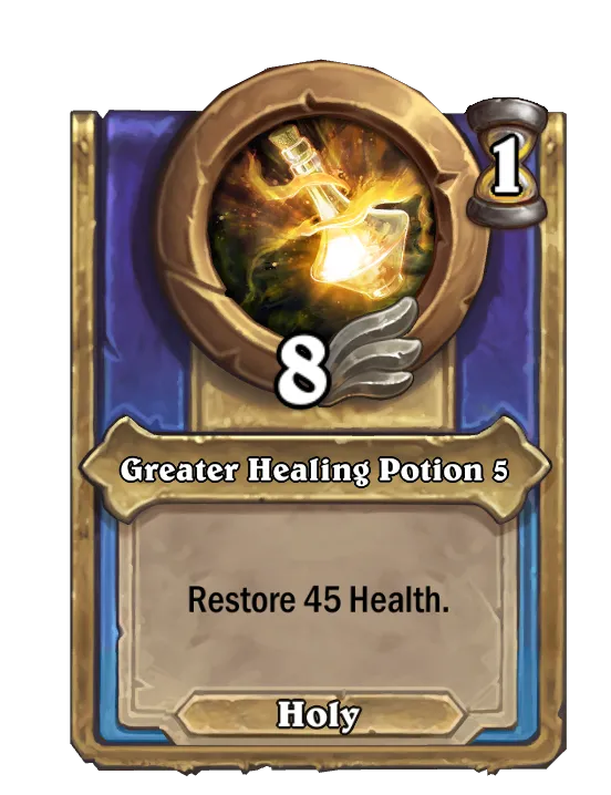 Greater Healing Potion 5