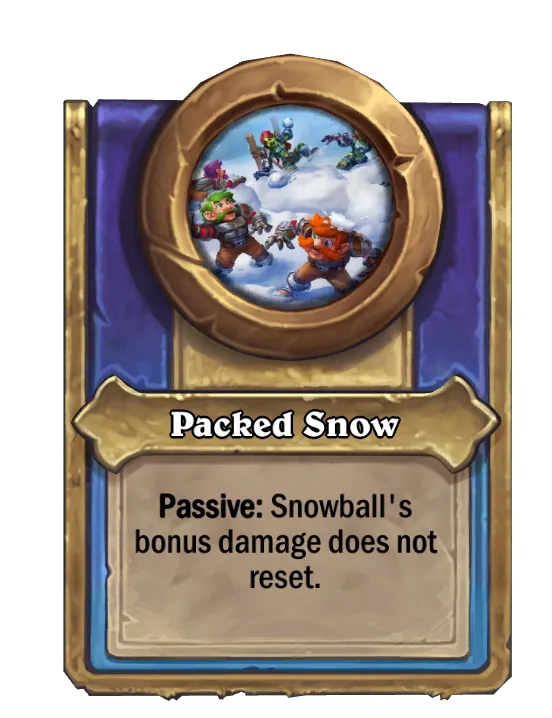 Packed Snow