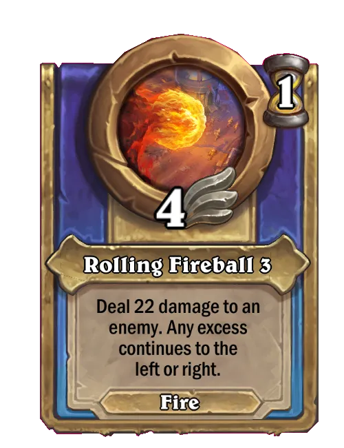 Rolling Fireball 3