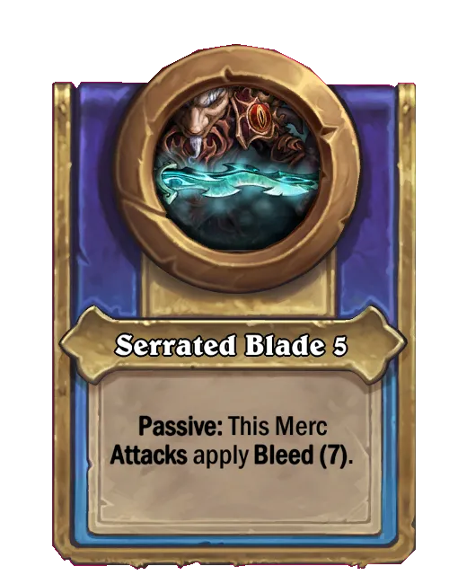 Serrated Blade 5