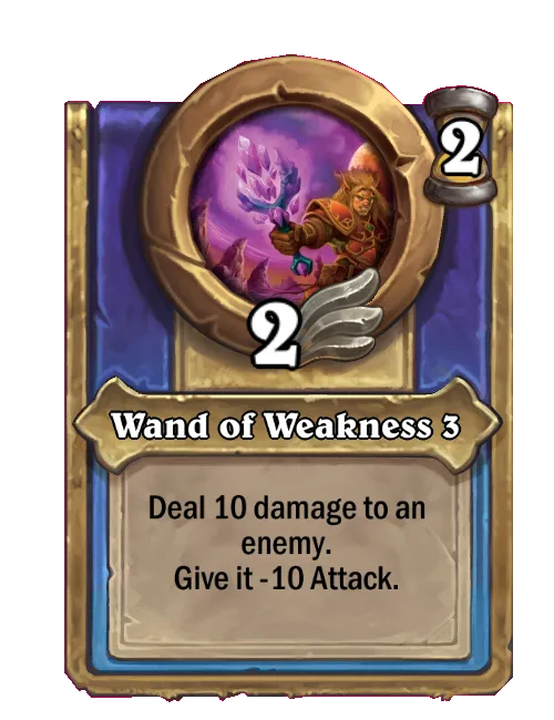 Wand of Weakness 3